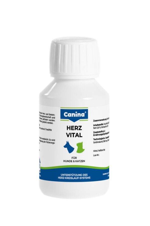 Canina Herz-Vital 250 ml - podpora srdečnej činnosti